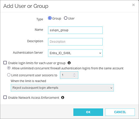 Screenshot of Firebox, Firebox Access Portal config 6